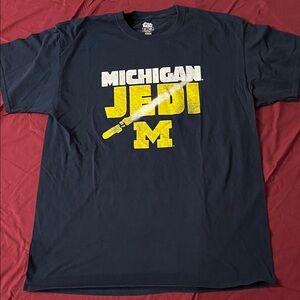 Star Wars Navy Michigan Jedi Tee